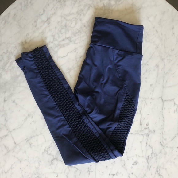 Lanston Sport for soul cycle navy leggings sz sm - Picture 2 of 9